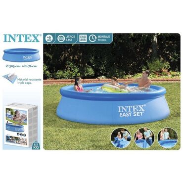фильтр для бассейнов: БЕСПЛАТНАЯ ДОСТАВКА ПО ГОРОДУ! Бассейн серии Intex Easy Set Pool