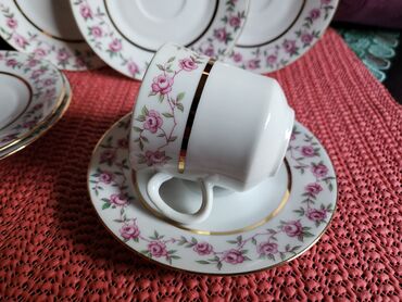 Kuhinjski setovi: Servis nov za kafu Epiag Bohemija 1950g + Cehoslovacka na lalafo.rs — 12 Kuhinjski setovi: Servis nov za kafu Epiag Bohemija 1950g + Cehoslovacka — 12