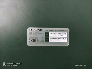 qələmli planşetlər: TP-Link TL-R480T+ Load Balance Broadband Router - 5 ədəd RJ45 port — 3