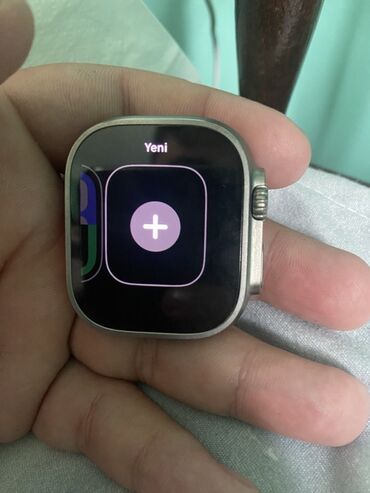 Smart saatlar: Yeni, Smart saat, Apple, Sensor ekran, rəng - Boz — 14