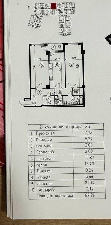 проекты двухэтажных домов: 2 комнаты, 90 м², Элитка, 9 этаж, ПСО (под самоотделку)