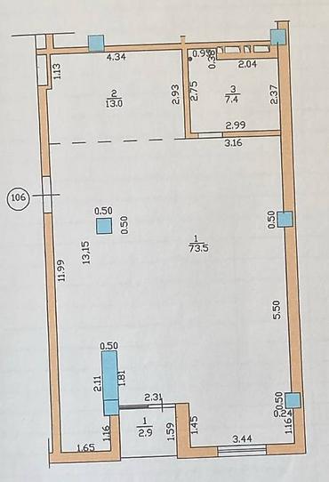 помещения кафе: Аренда офисов, 94 м², В бизнес центре — 10