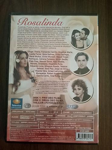 energetics power run 2.8: Rosalinda – dupli DVD izdanje (Televisa Home Entertainment) - Format — 3