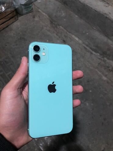 ayfon es 7: IPhone 11, 128 ГБ, Зеленый, Отпечаток пальца, Face ID