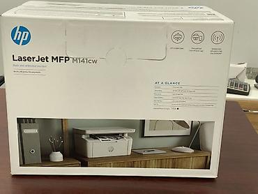 Ofis avadanlığı: HP LaserJet MFP M141cw – çoxfunksiyalı qara‑ağ lazer printer - — 1