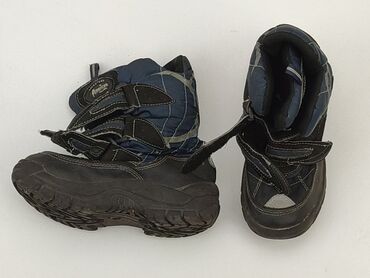 czarne trampki levis: High boots 33, Used