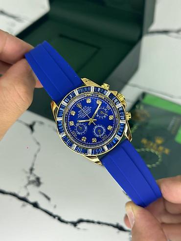 Qol saatları: Yeni, Qol saatı, Rolex, rəng - Mavi — 5