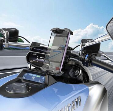 Зарядные устройства: Держатель для телефона на велосипед/мотоцикл (зажим) BOROFONE BH105 — 8