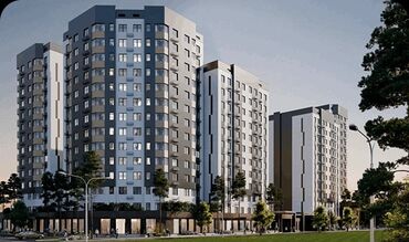 участок в ороке: 2 бөлмө, 74 кв. м, Элитка, 3 кабат, ПСО (өзү оңдоп түзөтүп бүтүү үчүн)
