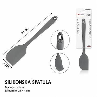 KMT Mala silikonska lopatica 2406512 Praktična kuhinjska lopatica za