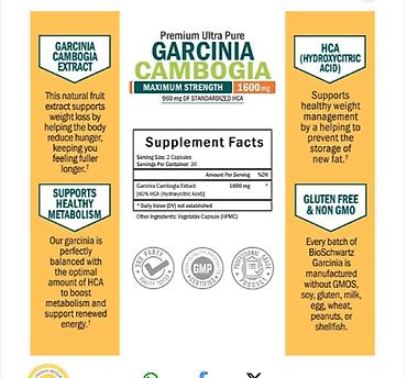 Средства для похудения: США для похудения Гарциния камбоджийская BIO 1500 мг все в теме — 4