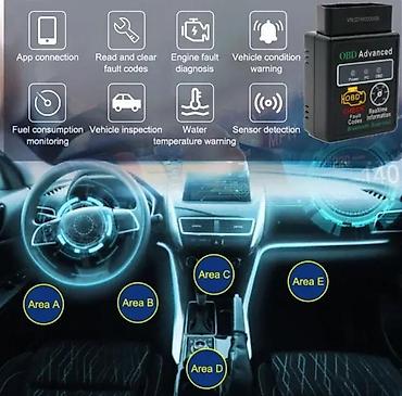 Alati za automobile: OBD2 Bluetooth dijagnostički adapter V1.5 – za Android i iOS Opis: - — 12