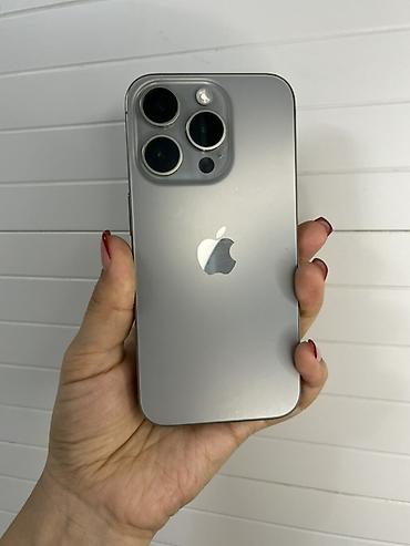 IPhone 15 Pro, 128 ГБ, цвет натуральный титановый (Natural Titanium) at lalafo.kg IPhone 15 Pro, 128 ГБ, цвет натуральный титановый (Natural Titanium)