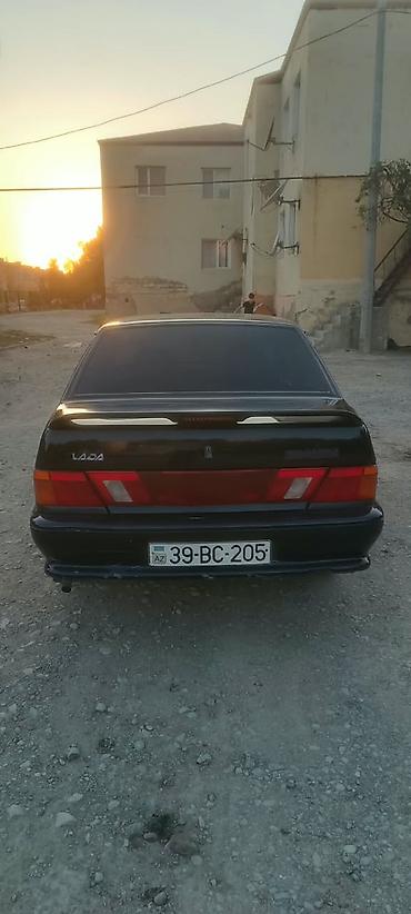ВАЗ (ЛАДА): Lada 2115 Sedan – qara rəng - Kuzov: 4 qapılı sedan, qara rəng, arxa — 1