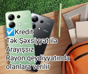 Xiaomi: '🪪Tək Şəxsiyyət vəsiqəsi ilə kredit imkanı 📄 Rəsmi zəmanət 1 il 📦