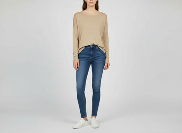 body bezowe hm: H&M, Bluzka damska, rozmiar M