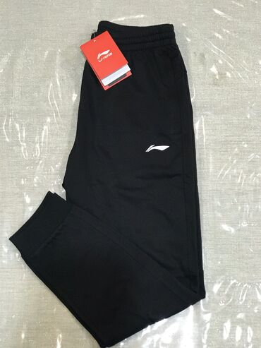 брюки флисовые мужские: Брюки M (EU 38), цвет - Черный