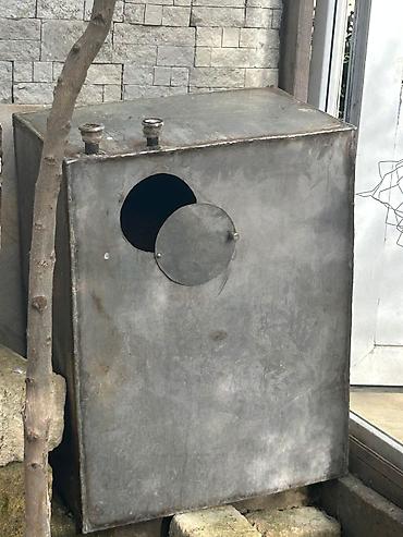 бак для воды в квартиру: Paslanmayan poladdan hazırlanmış kvadrat formalı metal çən. uzunluq — 2