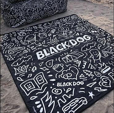 нордекс: Плед-покрывало Black Dog «Темная ночь» для пикника и отдыха — 2