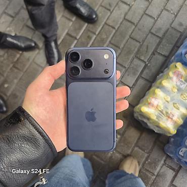 iphone 17 pro 2 ci el: IPhone 17 Pro, 256 GB, Blue Titanium, Zəmanət, Kredit, Barmaq izi — 3