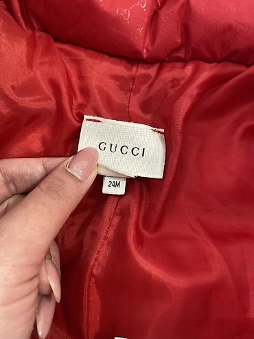 batinka satisi: Original Gucci uşaq kombinezonu satılır. Ölçü: 24 months. Xaricdən — 4