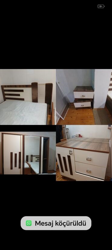 Soyuducular: 2 təknəfərlik çarpayı, Dolab, Termo, 2 tumba, İşlənmiş