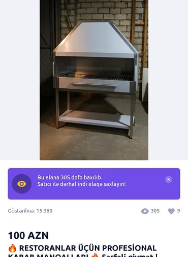Профессиональные кофемашины: Paslanmayan poladdan sənaye tipli avadanlıqlar dəsti 1) Peşəkar kömür