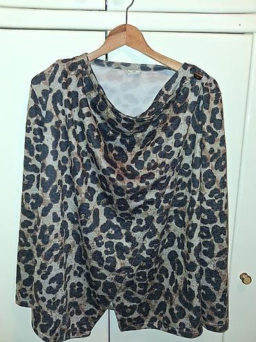 Tunike: Leopard tunika/bluza sa opuštenim „vodopad” izrezom - Brend: Garmont — 1