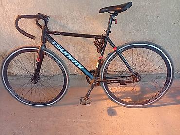 велие: Велосипед Tsunami в стиле fixed gear / трековый, с жёсткой вилкой и — 1