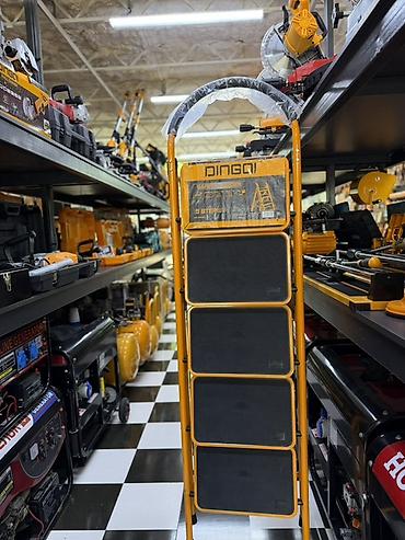 стремянка для сада: Складная стремянка DINGQI Safety Ladder, 5 ступеней - Назначение — 2