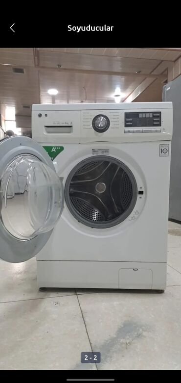 Paltaryuyan maşınlar: Paltaryuyan maşın LG, 6 kq, İşlənmiş, Avtomat, Ödənişli çatdırılma