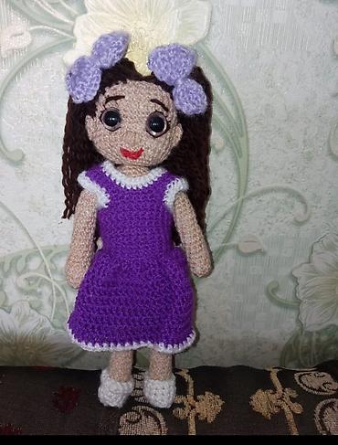 Əl işı amigurumi kukla. keyfiyyətli iplə hazırlanıb. Cəmi bir dənədir
