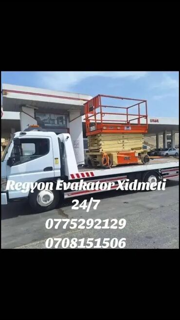 evakuator xidmeti baki: Evakuator, Yük qaldırıcı ilə, kran ilə, Rayonlara, Şəhər daxili