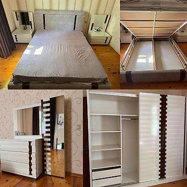 Yataq dəsti satılır 350₼. Matrası və bazası var.Ünvan