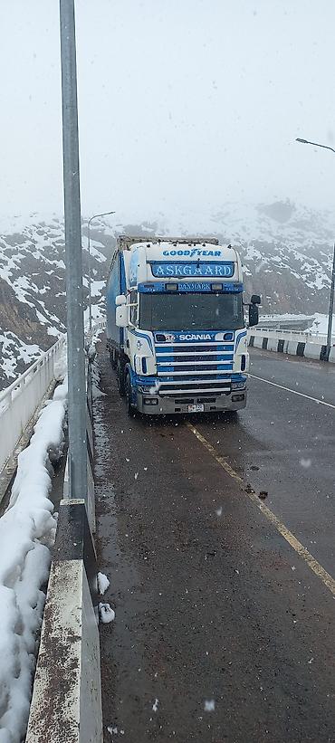 hongqi e: Тягач, Scania, Тентованный — 3