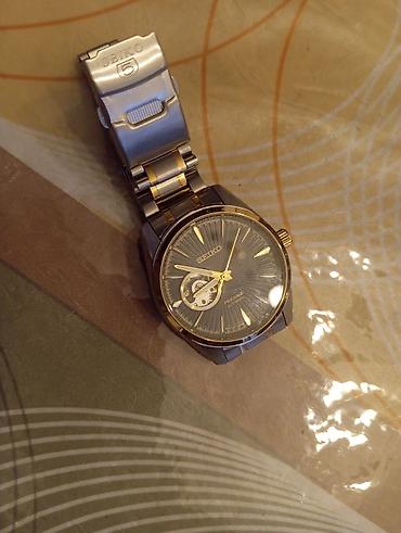 Aksesuarlar: Seiko Presage Automatic kişi qol saatı - Mexanizm: Avtomatik, 21 — 6