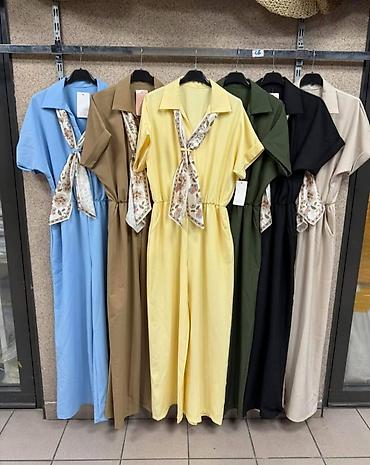 massimo dutti baletanke: Ženski kombinezon sa širokim nogavicama i kratkim rukavima — 2