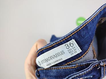 denim: Stradivarius, Jeansy damskie, rozmiar S — 4