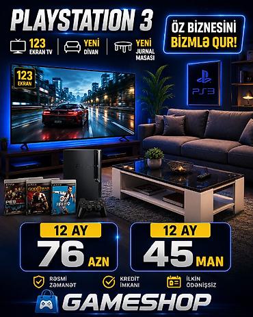 fifa 2019: PlayStation 3 oyun seti – GAMESHOP Paket məzmunu: - PlayStation 3 — 1