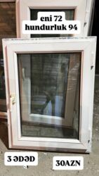 Plastik pəncərələr: İŞLƏNMİŞ QAPI VƏ PƏNCƏRƏLƏR — 35