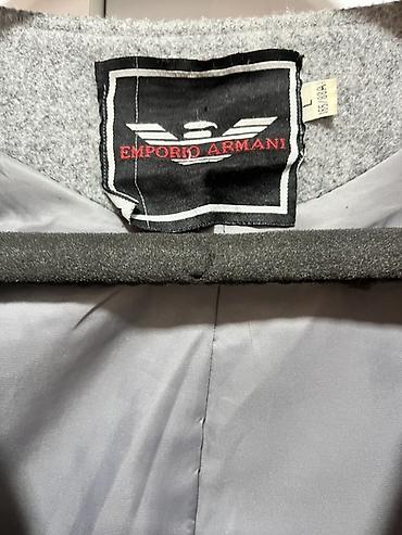 Paltolar: Palto, Emporio Armani, L, rəng - Boz — 3