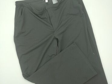 czarne legginsy push up: Material trousers, H&M, XL (EU 42), condition - Very good