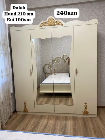 Çarpayılar: İşlənmiş, Açılan, Düz dolab, Qarderob, paltar dolabı