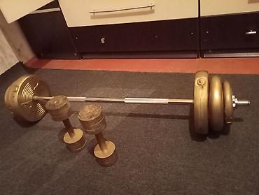 Ştanqlar və ştanq diskləri: Ştanq, Çəki: 37 kq, Yeni -da lalafo.az — 3 Ştanqlar və ştanq diskləri: Ştanq, Çəki: 37 kq, Yeni — 3