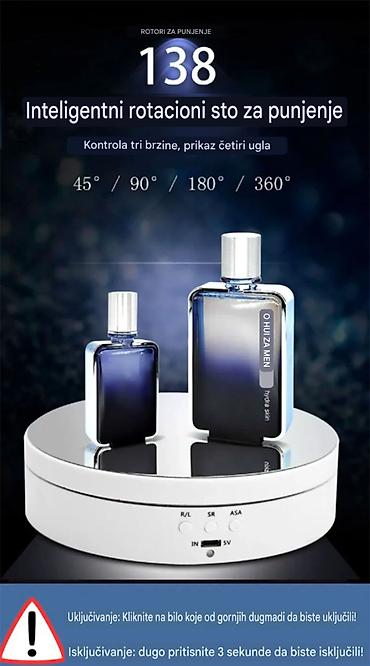 Ostali kućni aparati: Nov rotirajući sto radi na USB kabal. USB Kabal je dugačak 1 m. Može — 12