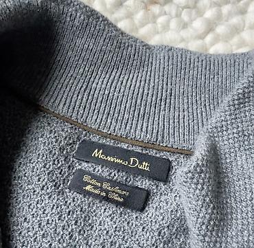 Свитера: Мужской свитер, S, Massimo Dutti, Новый, цвет - Серый, Самовывоз — 6