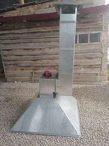 Установка вытяжек и вентиляции: Оцинкованные воздуховодные зонты/колпаки для приточно‑вытяжной — 29