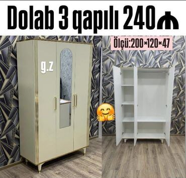 Dolablar: Dolab yeni qarderob paltar dolabı