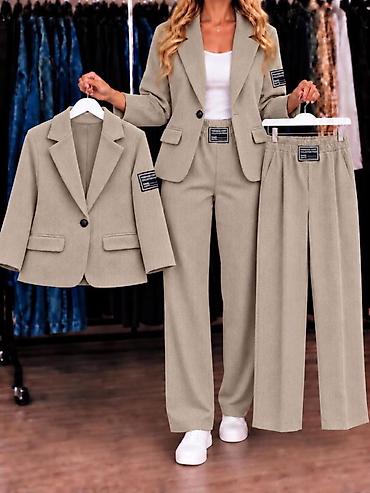 muski sako i pantalone: Ženski komplet sako + pantalone
3900din
S M L Xl — 4