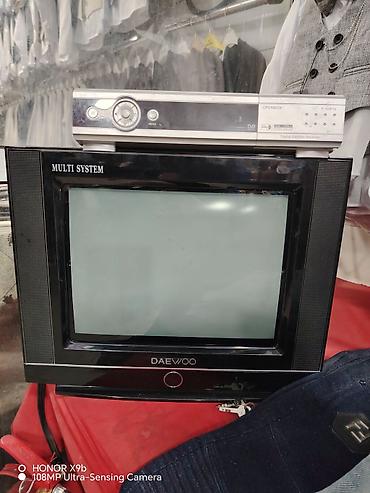 daewoo televizor: Daewoo “Multi System” kineskop televizor + Openbox F-300FTA rəqəmsal — 1